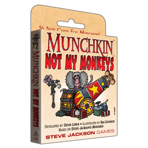 Munchkin Not My Monkeys - A Muse N Games